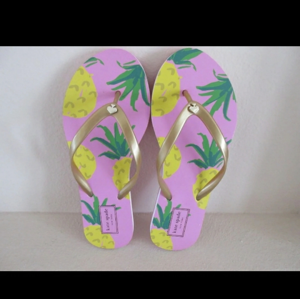 New Kate Spade flip flops